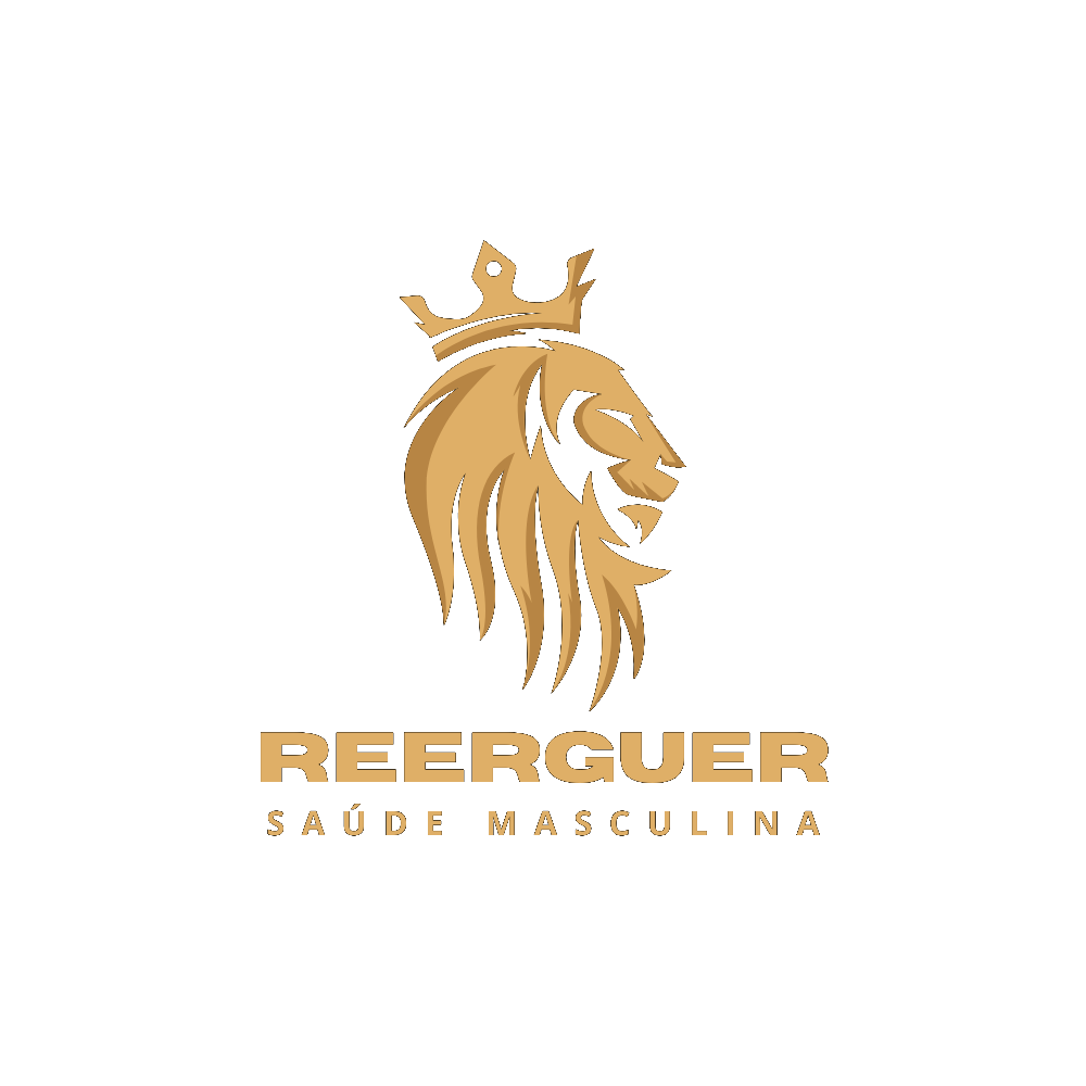 Símbolo do leão coroado da Reerguer, saúde masculina